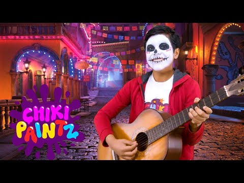 Coco | Face Paint for Kids by @ChikiToonz | @ChikiPaintz