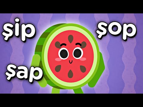 Kırmızı Karpuzlar ŞİP ŞAP ŞOP | Kırmızı Meyveler Şarkısı