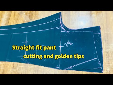 Pocket Pant Trouser Cutting and Stitching | Ladies Trouser Pant cutting and  stitching - YouTube