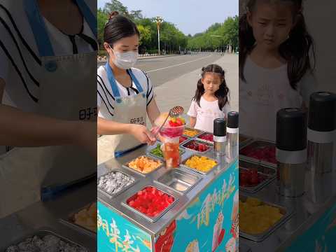 ๐ฅฐ Unique street food ๐ฅณ #shorts #streetfood #satisfying #satisfyingvideo