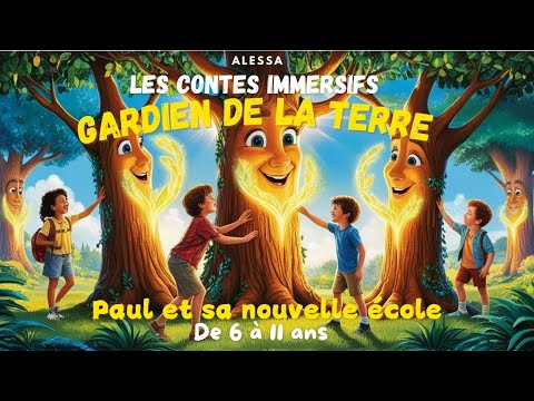 Paul est sa nouvelle école | Série audio immersive complet en français  | Conte pour les enfants