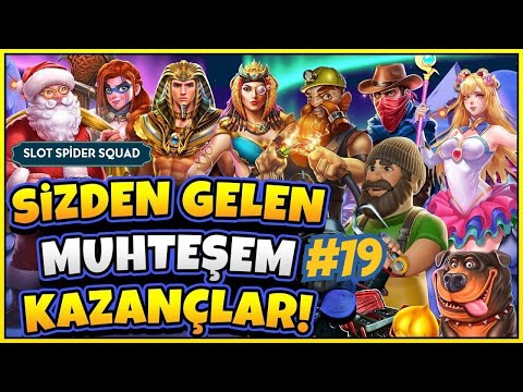 SLOT OYUNLARI 🕸 SİZDEN GELENLER SLOT 19 🕸 SİZDEN GELEN REKOR KAZANÇLAR VE MAX WİNLER SERİSİ