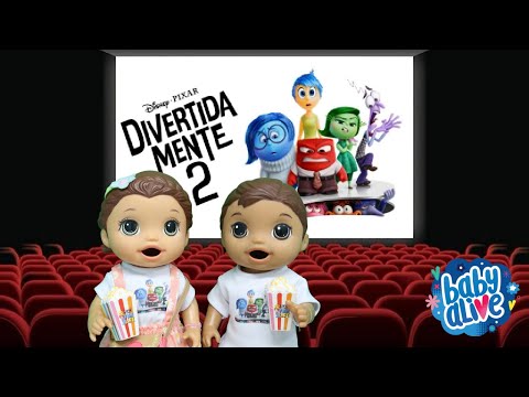 BABY ALIVE GÊMEOS LAURINHA E FELIPINHO FORAM NO CINEMA