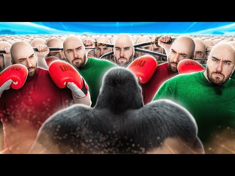 BEST OF #337 : 100 ALDERIATE VS 1 GORILLE QUI GAGNE ?