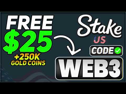 stake us promo code - WEB3 for FREE $25 and 250K Gold Coins BONUS. stake us code 2025 review
