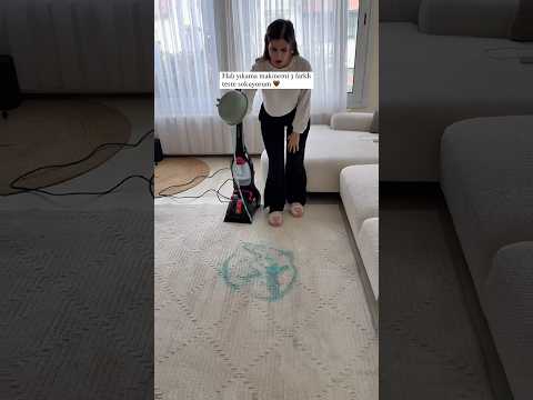 #ortaklık Kiwi ile #reklam Halı yıkama makinesiyle 3 farklı test yaptım sonuçlara bakın #halıyıkama
