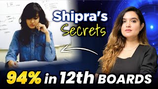 How I Scored 94% in Class 12 CBSE 💯 | My Daily Routine, Study Tips & Topper Secrets | Shipra Mishra