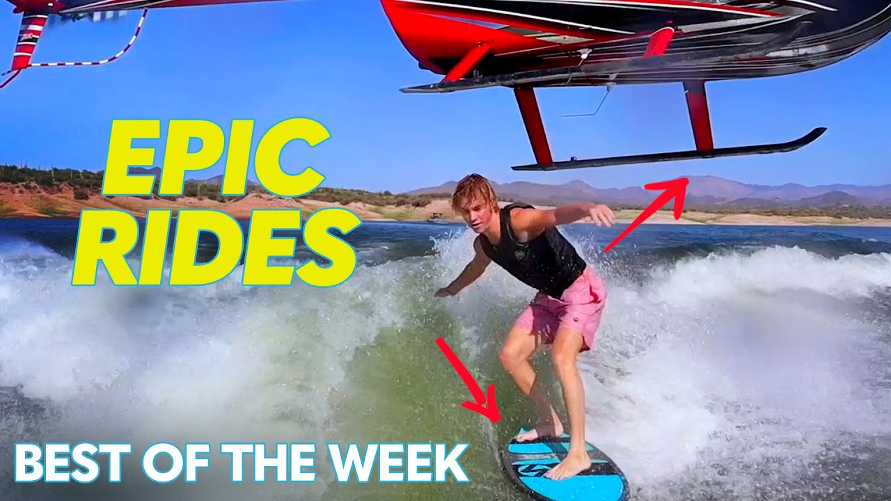 Going Full Send From A Helicopter & More | Best Of The Week￼