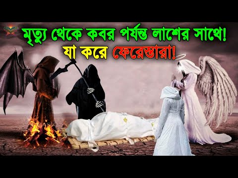 ইন্নালিল্লাহ! দেখুন মৃত্যুর পর কবর পর্যন্ত লাশের সাথে যা যা করে ফেরেশতারা! ভয়ে কেঁদে ফেলবেন!!!