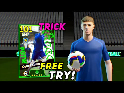 Trick To Get 101 Rated Cole Palmer From Potw || eFootball 2025 Mobile