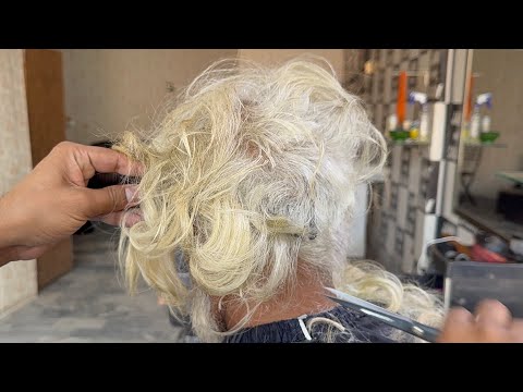 100-Year-Old Man's Heartwarming Transformation | Long to Short Haircut