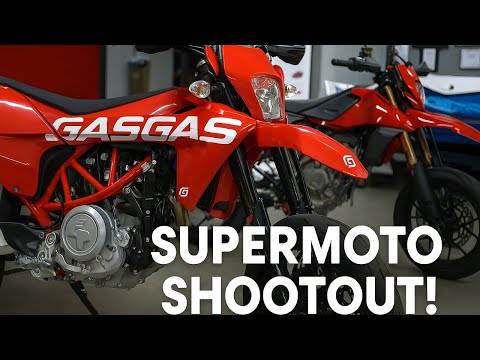 Motorcycle Shootout: Ducati Hypermotard 698 Mono vs GasGas SM 700 #supermoto