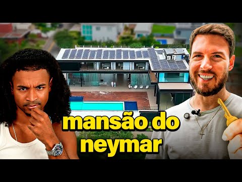 A MANSÃO DE 40 MILHÕES DO NEYMAR