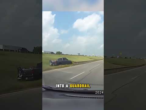Reckless Pickup Driver Gets Karma #dashcam #karma #driving