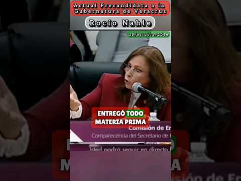 ASÍ ROCÍO NAHLE DESTRUYÓ AL SECRETARIO DE ENERGÍA DE PEÑA NIETO!!!!