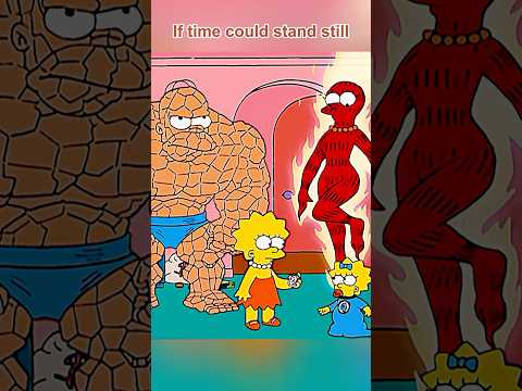 If time could stand still #foryou #simpsons #shorts #movie