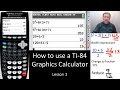 TI-84 Calculator Functions and Features