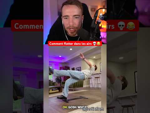 COMMENT FLOTTER DANS LES AIRS 💀😂