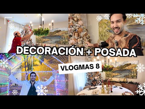 🎄😱DECORACIÓN PARA POSADAS + BOTANAS PARA FIESTAS VLOGMAS8