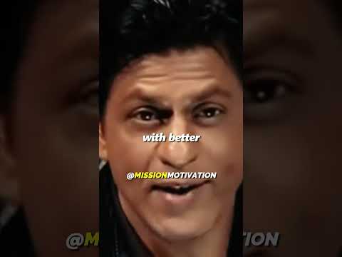 Don't Try To Be Someone Else By Shah Rukh Khan