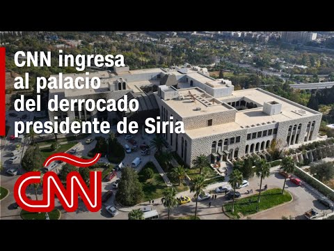 Así es el lujoso y enorme palacio del derrocado presidente al-Assad en Siria