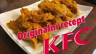 Recept na pravé KFC kuřátka