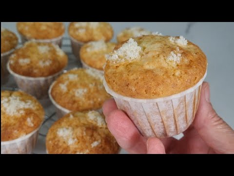 MAGDALENAS DE LIMÓN RECETA DE LA ABUELA. Tiernas, jugosas y con un sabor irresistible , muy fáciles.