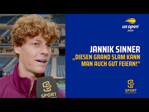 US-Open-Champion Jannik Sinner: "Es bedeutet sehr viel für mich!" | US Open 2024 | SDTV