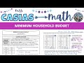 Minimum Household Budget Assessment