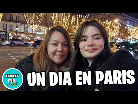 EL PLAN PERFECTO en PARIS | Pasamos 24 horas recorriendo Paris | Family Fun Vlogs