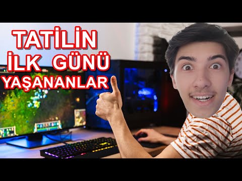 YAZ TATİLİNİN İLK GÜNÜ YAŞANANLAR | SKEÇ