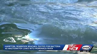 YouTube video thumbnail: New Hampshire Beaches Tested After Mass. Beaches Closed Following Sewage Leak