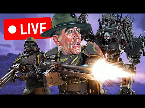 🔴 LIVE - TROLLING GAMERS WITH MY DRILL SERGEANT VOICE IN HELLDIVERS 2