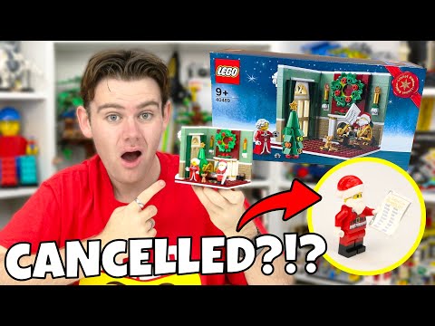 the INSANE reason LEGO CANCELLED this set… | LEGO 2021 Santa & Mrs Claus’ Living Room Set 40489