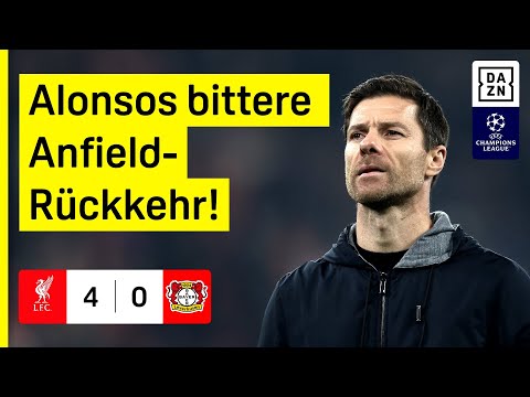 Diaz-Dreierpack! Lehrstunde für Bayer: Liverpool - Bayer Leverkusen | UEFA Champions League | DAZN