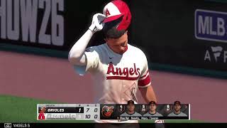 🚨Baltimore Orioles Vs Los Angeles Angels l MLB The Show 26 Full Game 6/24/2026!