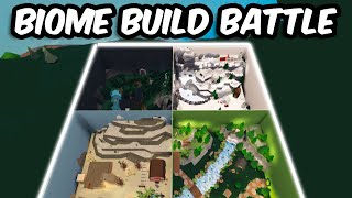 BIOME BUILD BATTLE IN BLOXBURG