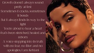 Kehlani ~ Intro ~ Lyrics