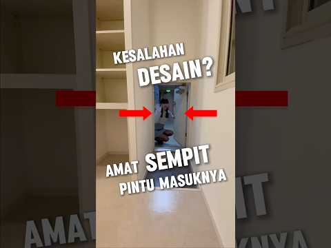 【Kesalahan Desain！？】Pintu Masuknya Amat Sempit, Ruangannya Luas Sekali！