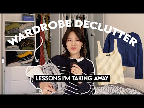 7 WARDROBE LESSONS I learnt from decluttering | Closet Update & Tips