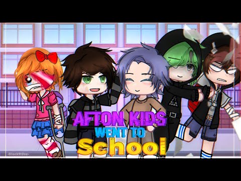 •|| AFTON KIDS WENT TO SCHOOL ||•{Afton family} || GCMM || FNAF || Mini movie || By: •Black Røse•🌹