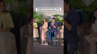 #DingdongDantes praises Direk #MaeCruzAlviar's vision for the film  💖