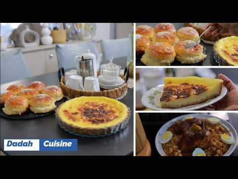 الشغل و طياب يدو جزء بسيط من وقتي👌طبق  بالفرميسال ضربة فالبنة😋ميني بريوش محشي بالكريمة و لا اروع …..