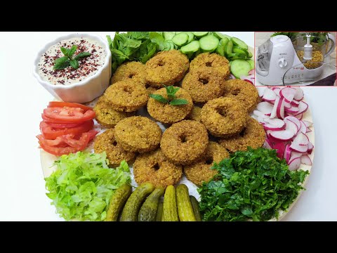 الفلافل على الطريقة السورية مع اسرار نجاحها و قرمشتها و لونها الذهبي