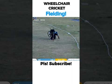 𝐖𝐡𝐞𝐞𝐥𝐜𝐡𝐚𝐢𝐫 𝐂𝐫𝐢𝐜𝐤𝐞𝐭 (104/1000) ♿️ 🏏  |  #wheelchaircricket #cricketfan #bigsix