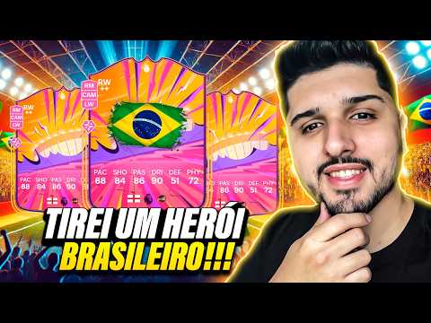 EA FC 25 ABSURDO! Tirei UM HERÓI BRASILEIRO no PACK!