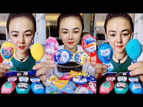 COLORFUL HOMEMADE CHEESE CHOCOLATE ICE CREAM TASTY EATING EVERYDAY ASMR MUKBANG SOUND