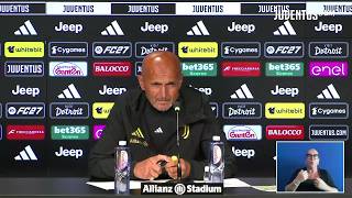 JUVE-MILAN, Spalletti in conferenza stampa