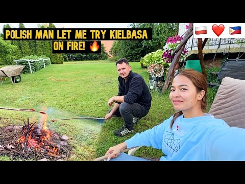 Polish Man Let Me Try Kielbasa On Fire 🔥 🇵🇱