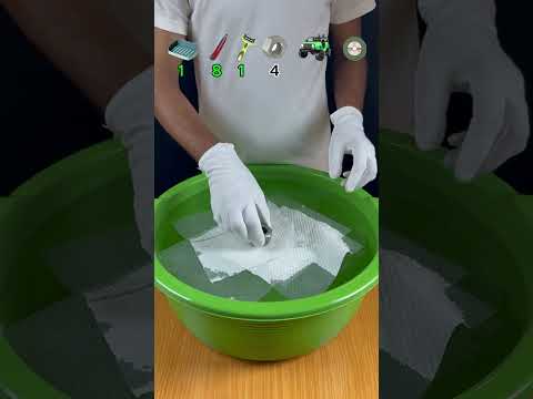 TRY TO GUESS HOW MANY TISSUE PAPER IT TOOKS! what will happend next ? #satisfying #experiment